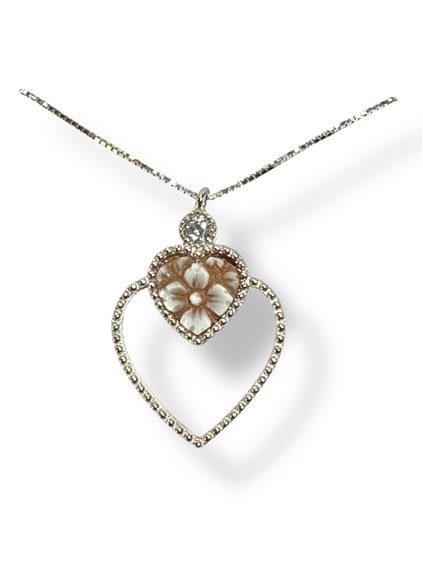 Halskette Mandile 1922 Dame Cammei  in Silber Conchiglia 2KK70546 - 2KK70546